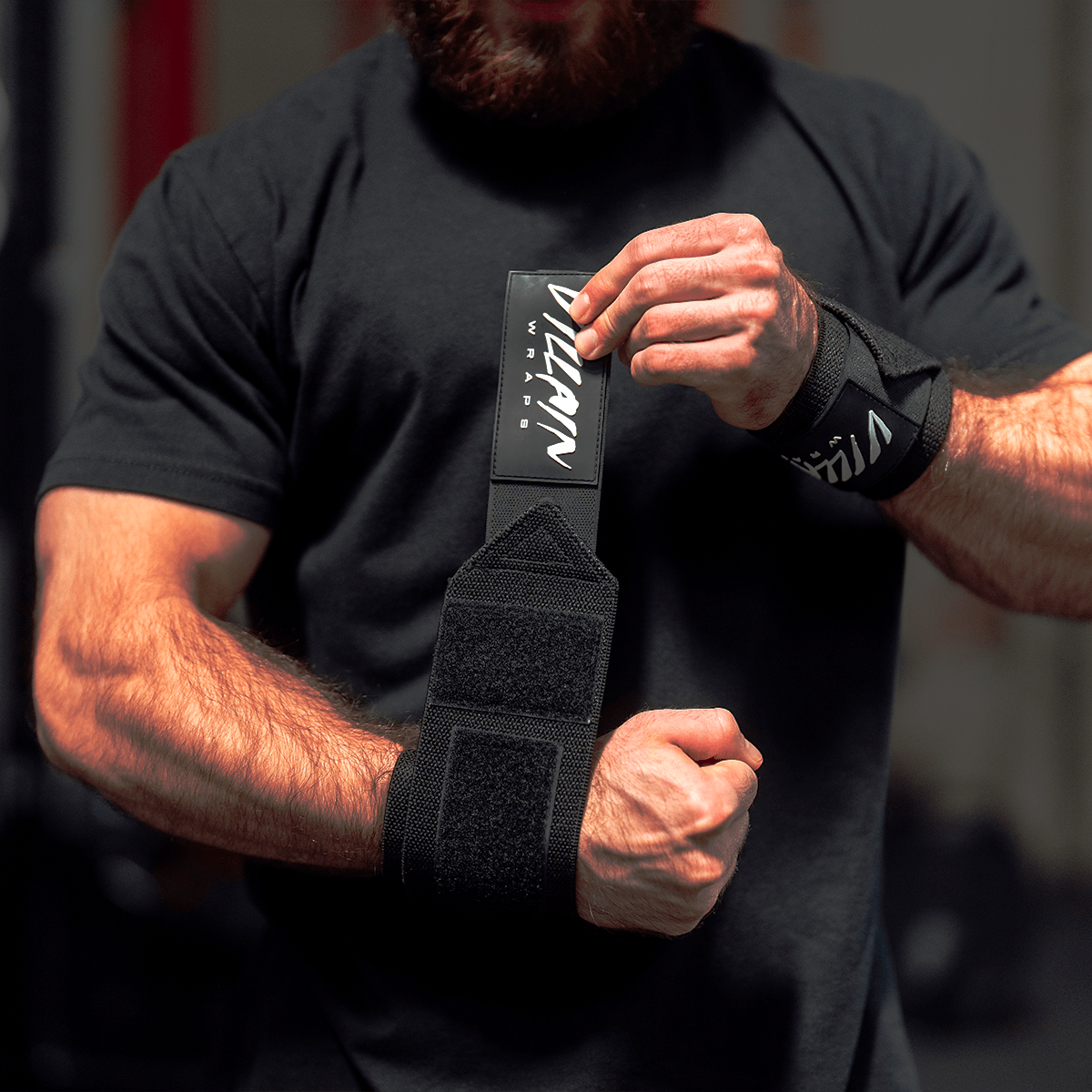 16" Villain "PATCH" Wrist Wraps TuffWraps.com