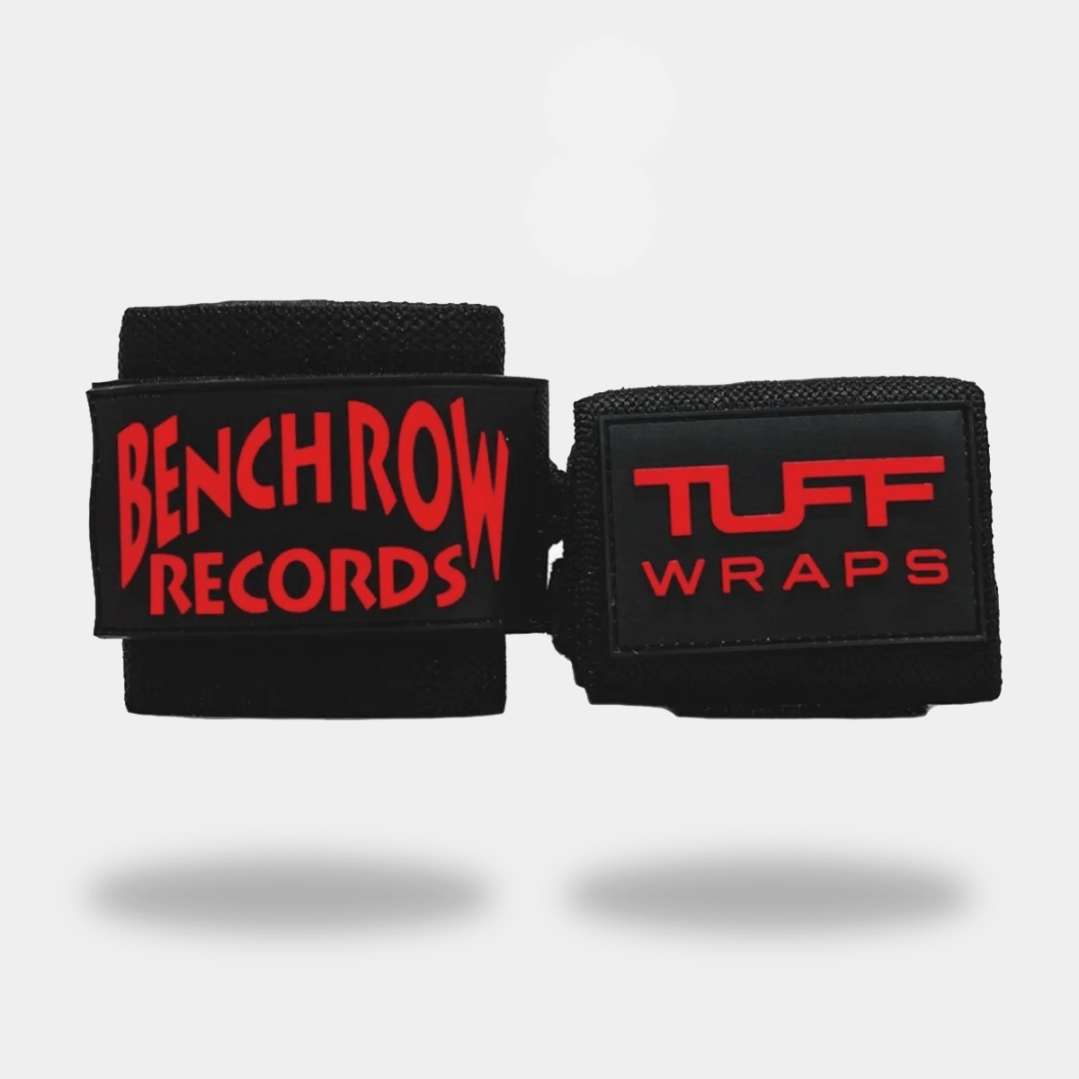 16" Villain Wrist Wraps - Bench Row Records 16 inch TuffWraps.com
