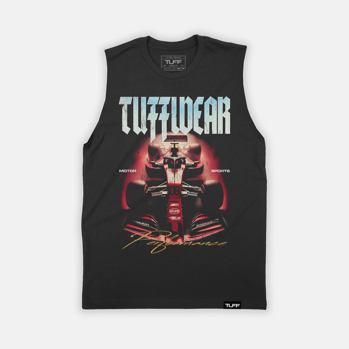 Built for Redline Raw Edge Muscle Tank S TUFF