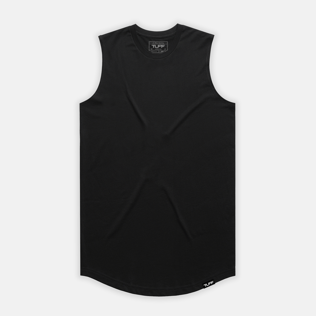 Curve Basic Muscle Tank Black / S TuffWraps.com