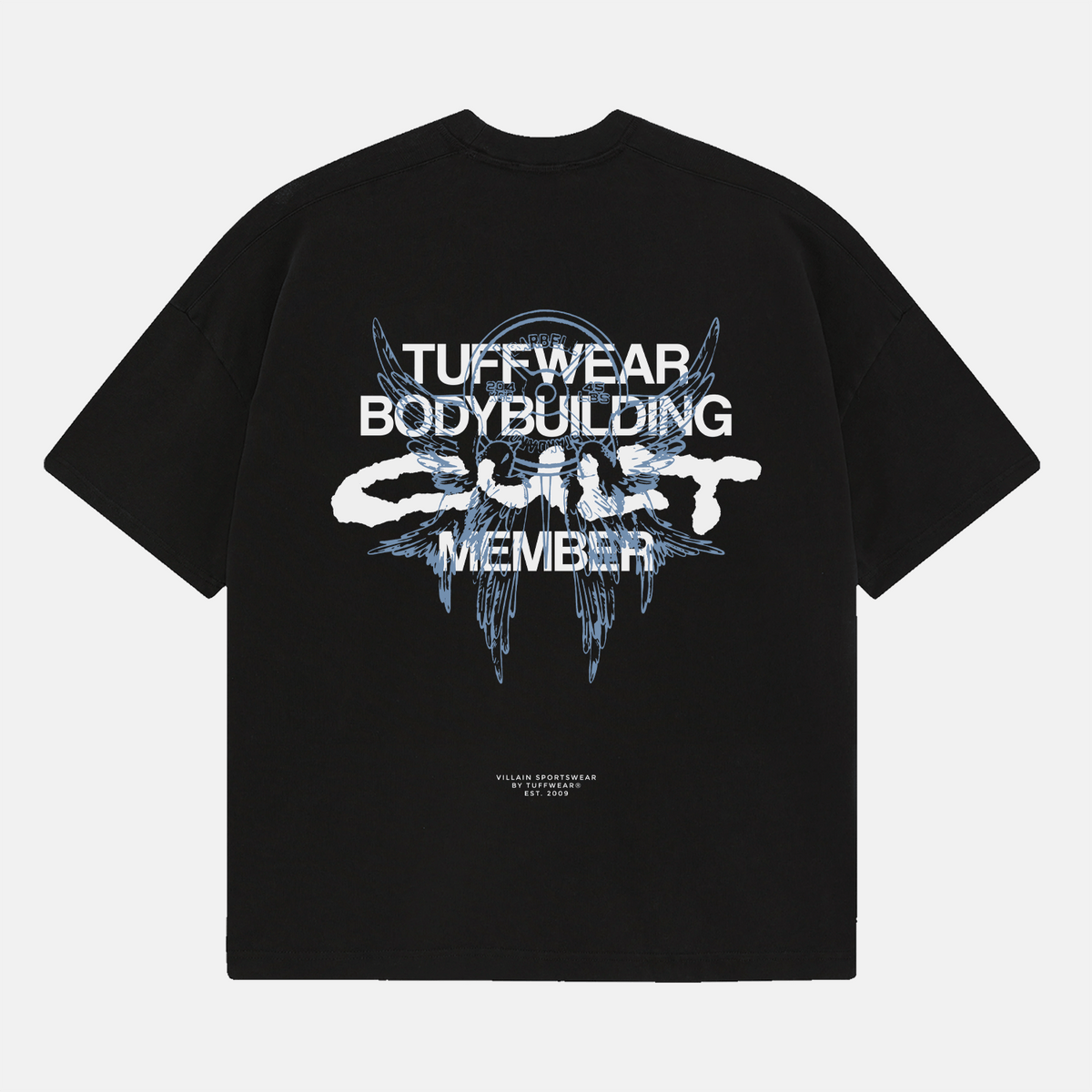 Initiated Under the Iron Tee Oversized / Black / S TuffWraps.com
