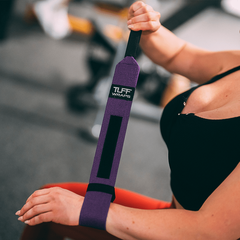 Purple Villain Mini Wrist Wraps Mini TuffWraps.com