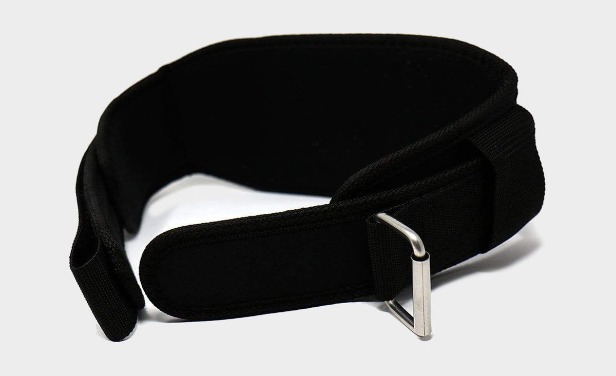 TUFF 4.5" Nylon Weightlifting Belt - All Black TuffWraps.com