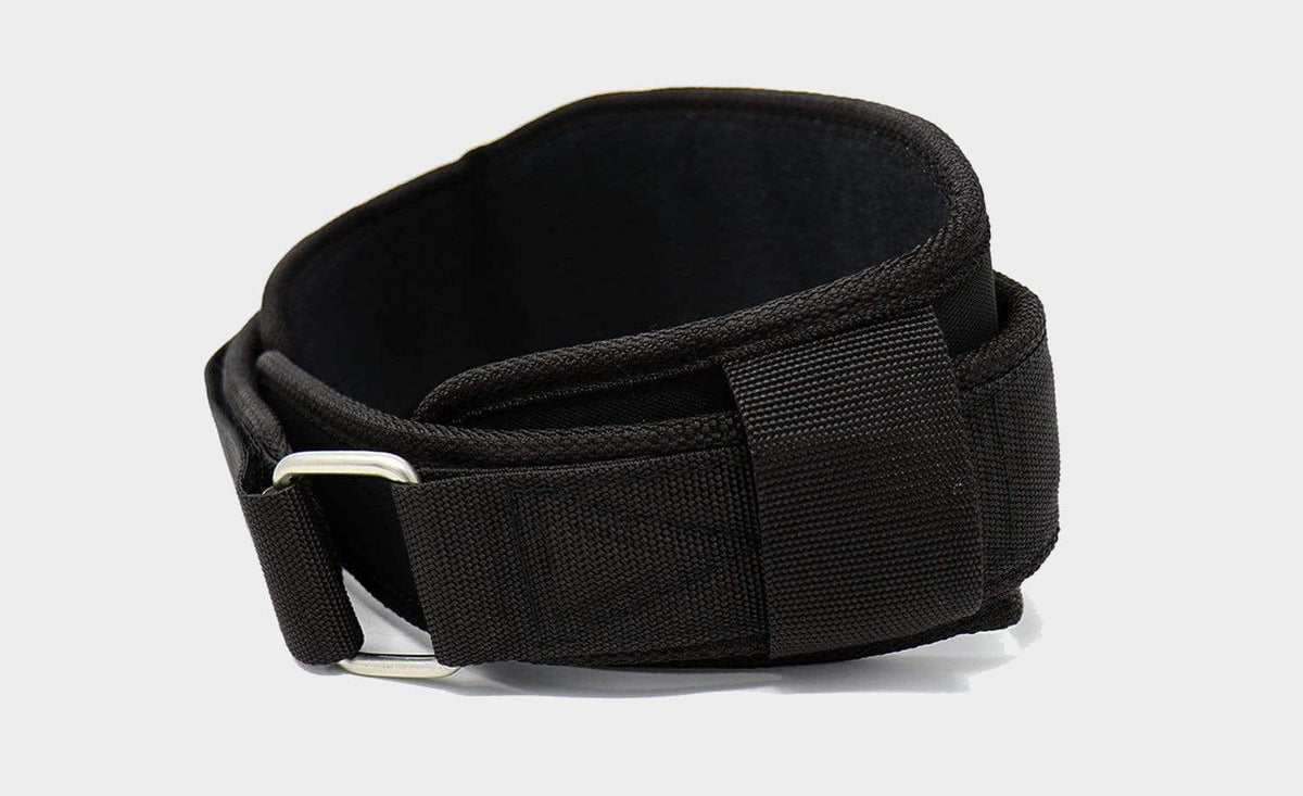 TUFF 4.5" Nylon Weightlifting Belt - All Black TuffWraps.com