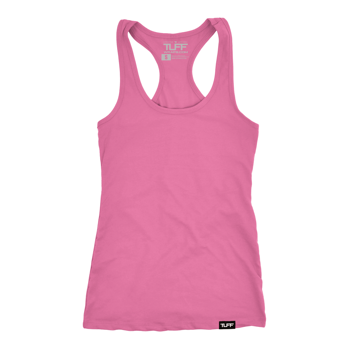 TUFF Basic Racerback Tank XS / Hot Pink TUFF