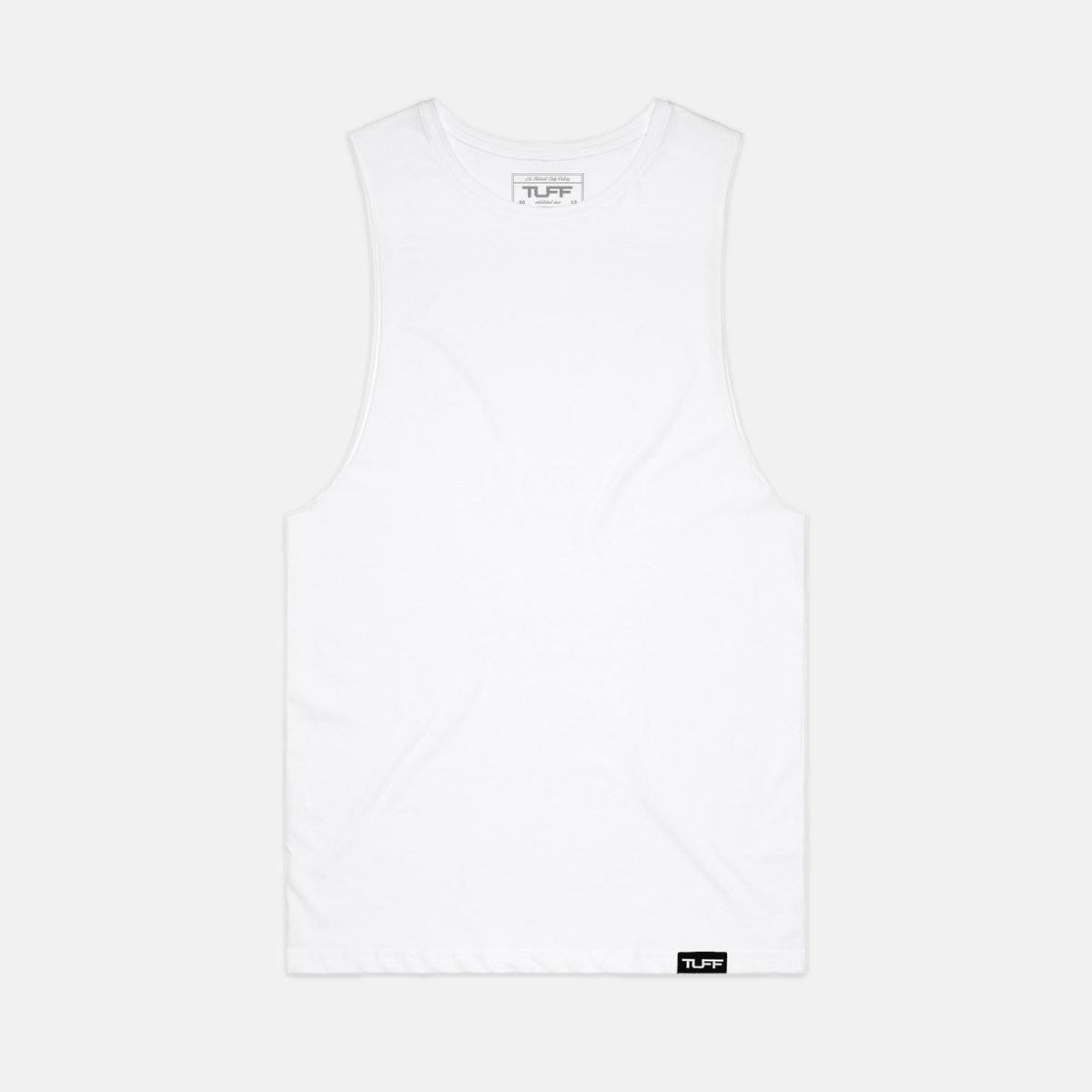 TUFF Basic Yard Tank Top White / XS TUFF