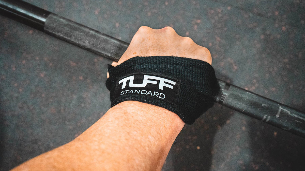TUFF Figure 8 Lifting Straps | Heavy Duty Weightlifting Straps TuffWraps.com