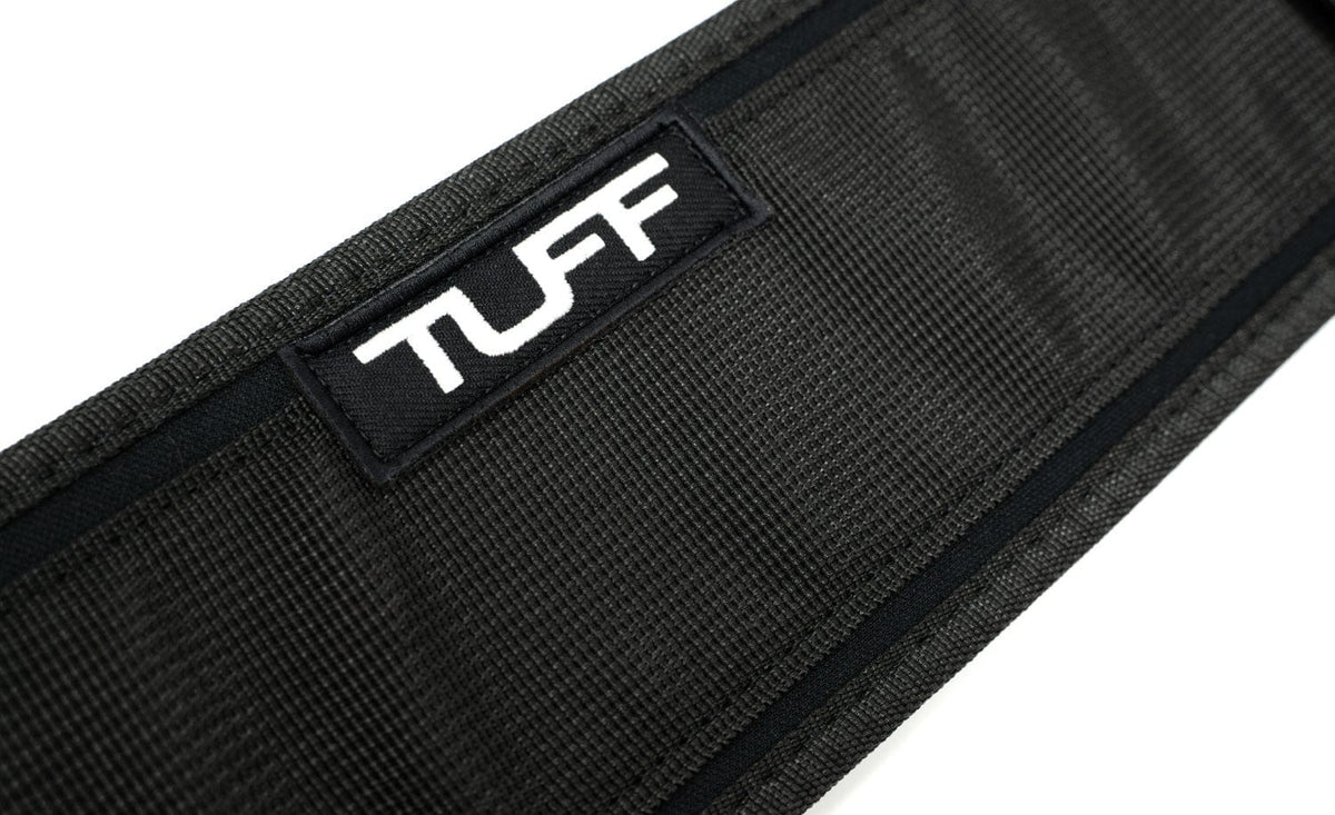 TUFF Self Locking Weightlifting Belt - All Black (FINAL SALE) TuffWraps.com