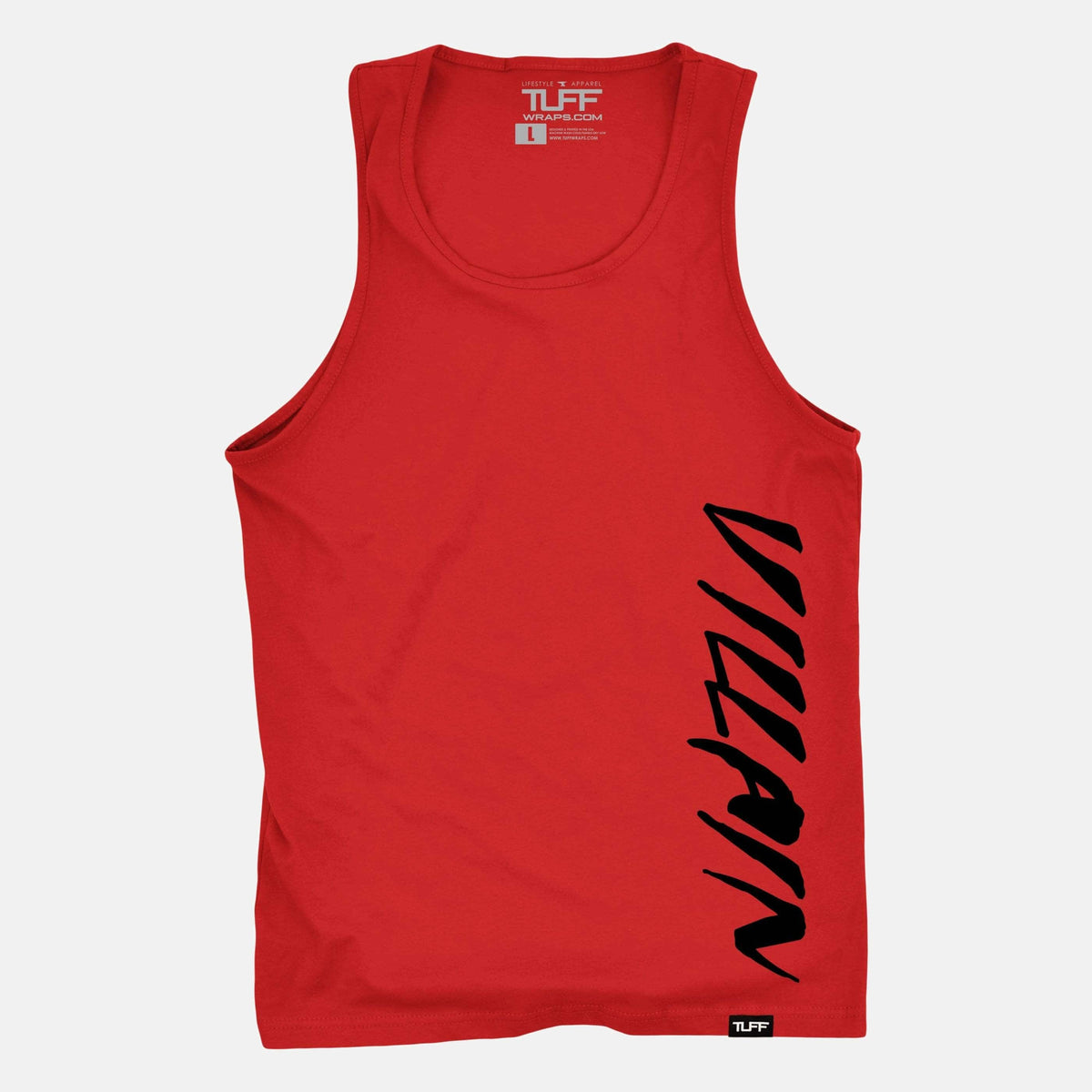 Villain Side Tank Red / S TuffWraps.com