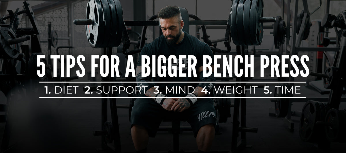 5 Tips For A Bigger Bench Press