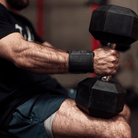16" Villain Wrist Wraps - Black Camo TuffWraps.com
