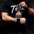 16" Villain Wrist Wraps - Sandstone 16 inch TuffWraps.com