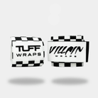 24" Villain Wrist Wraps - Checkerboard 24 inch TuffWraps.com