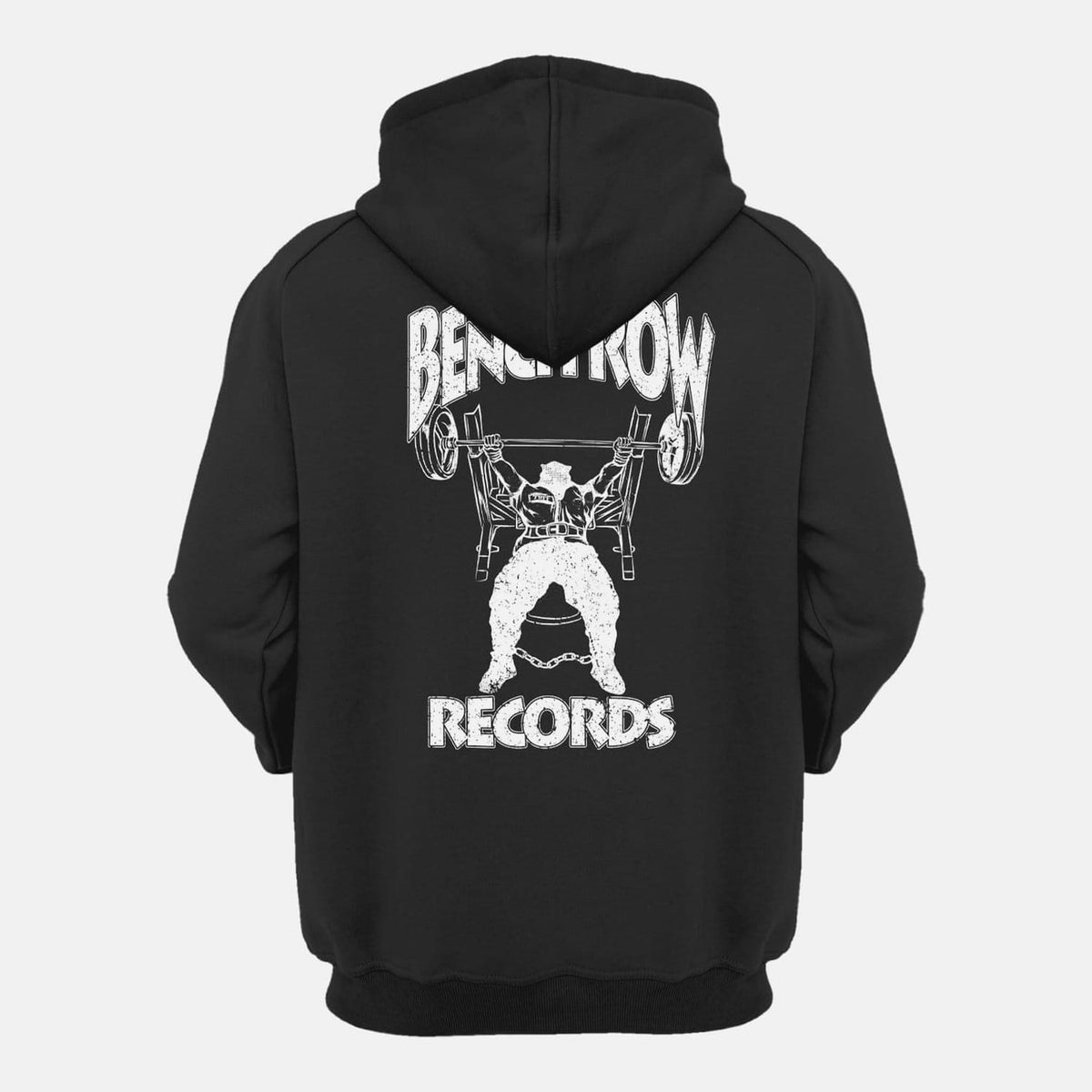 Bench Row Records Hooded Sweatshirt Black / XS / 2 TuffWraps.com