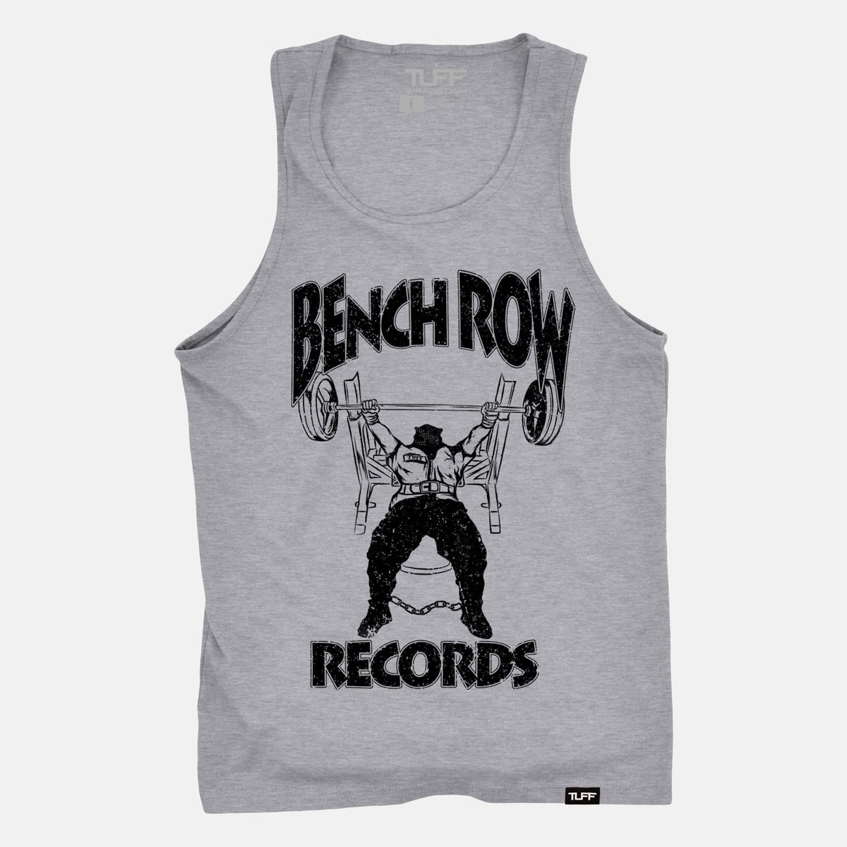 Bench Row Records Tank Heather Gray / S / 1 TuffWraps.com