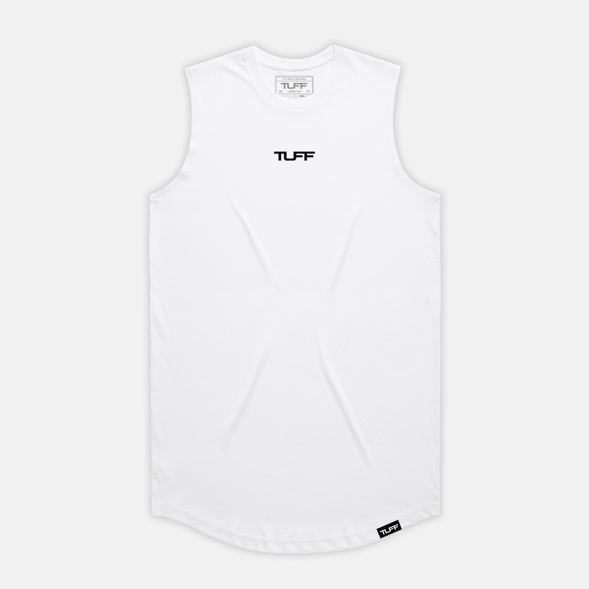 Curve Muscle Tank White / S TuffWraps.com