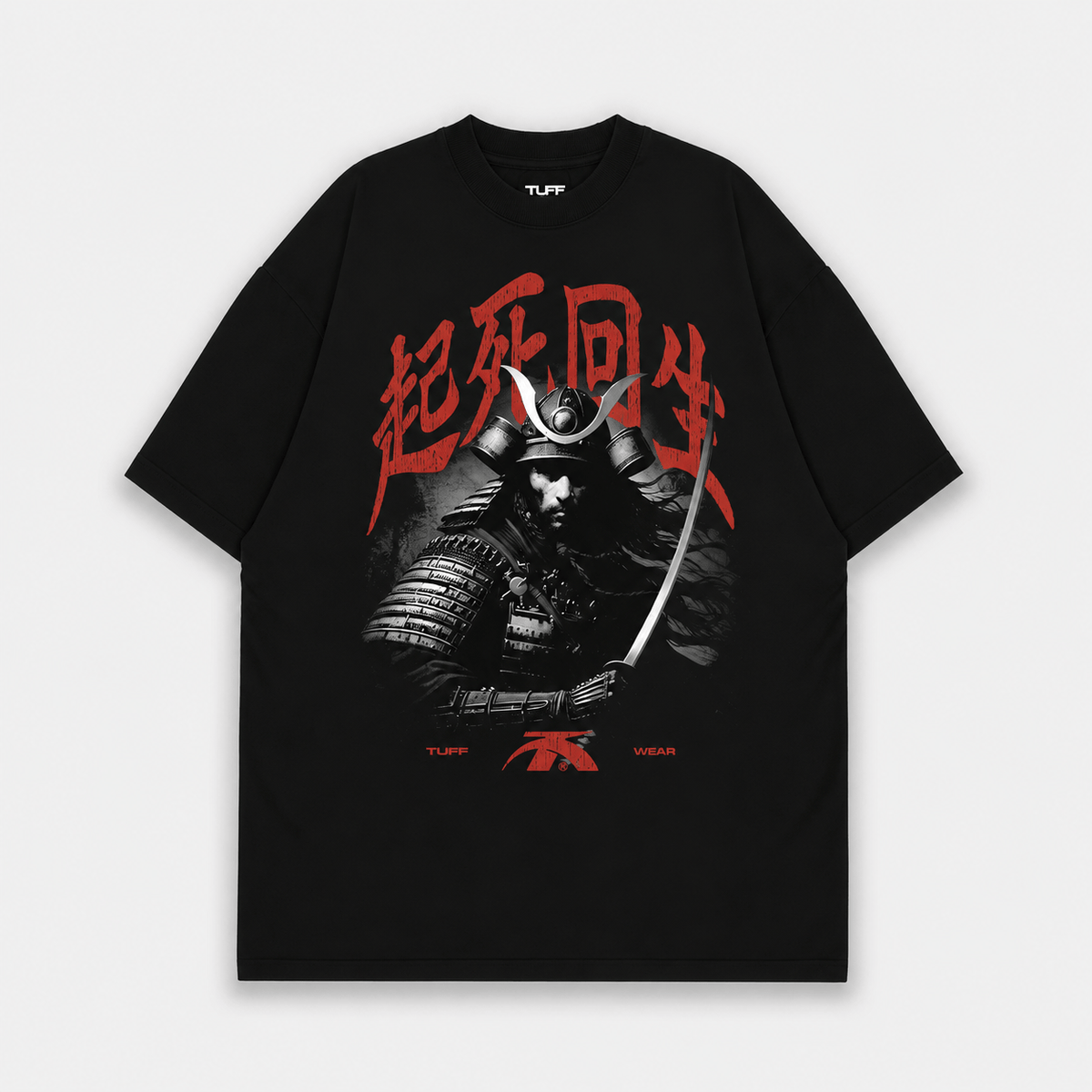Rise of the Ronin Tee Oversized / Black / S TuffWraps.com