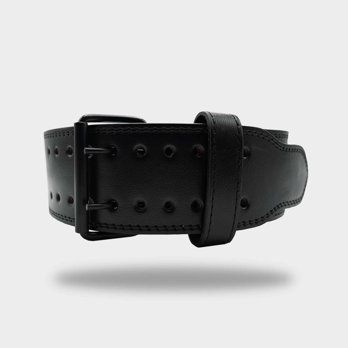 TUFF 10mm Leather Double Prong Weightlifting Belt TuffWraps.com
