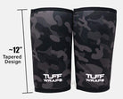 TUFF 7mm Competition Knee Sleeves (Black Camo) TuffWraps.com