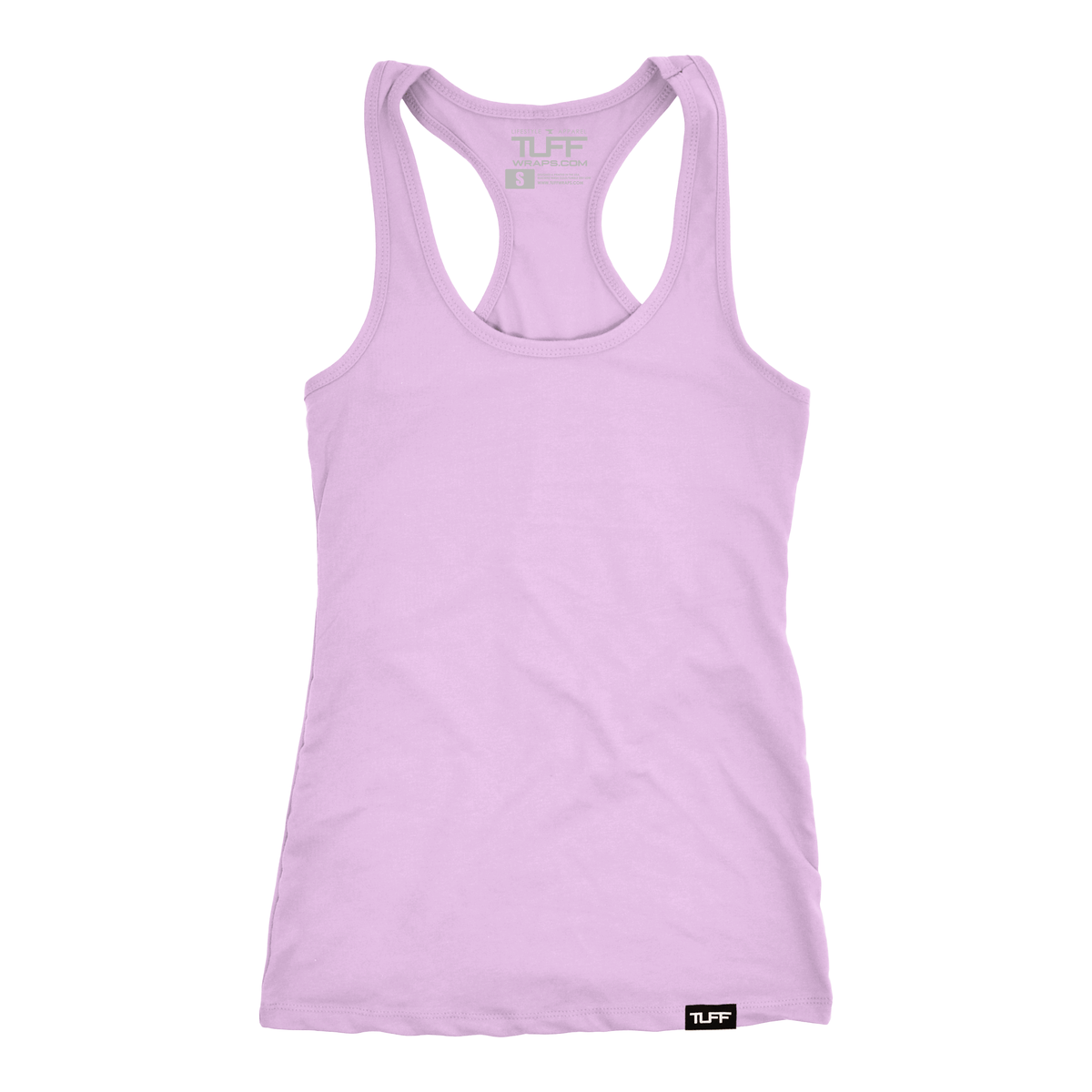 TUFF Basic Racerback Tank XS / Lavender TUFF