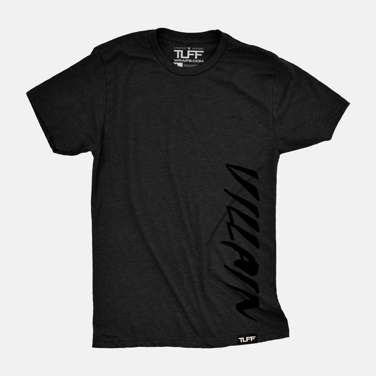 TUFF Blackout Villain Side Tee Black / S TuffWraps.com