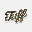 TUFF Camo Script Sticker TuffWraps.com