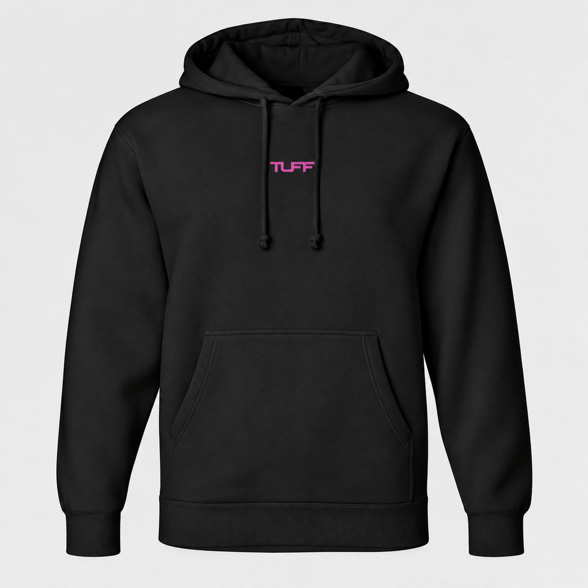 TUFF Essential Pink Edition Hooded Sweatshirt XS / Black TUFF