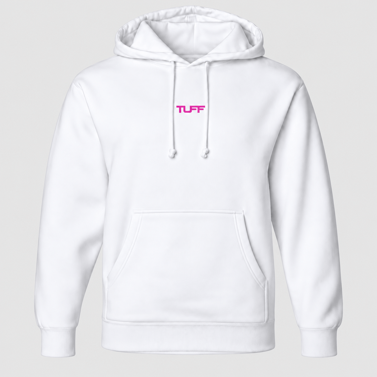 TUFF Essential Pink Edition Hooded Sweatshirt XS / White TUFF