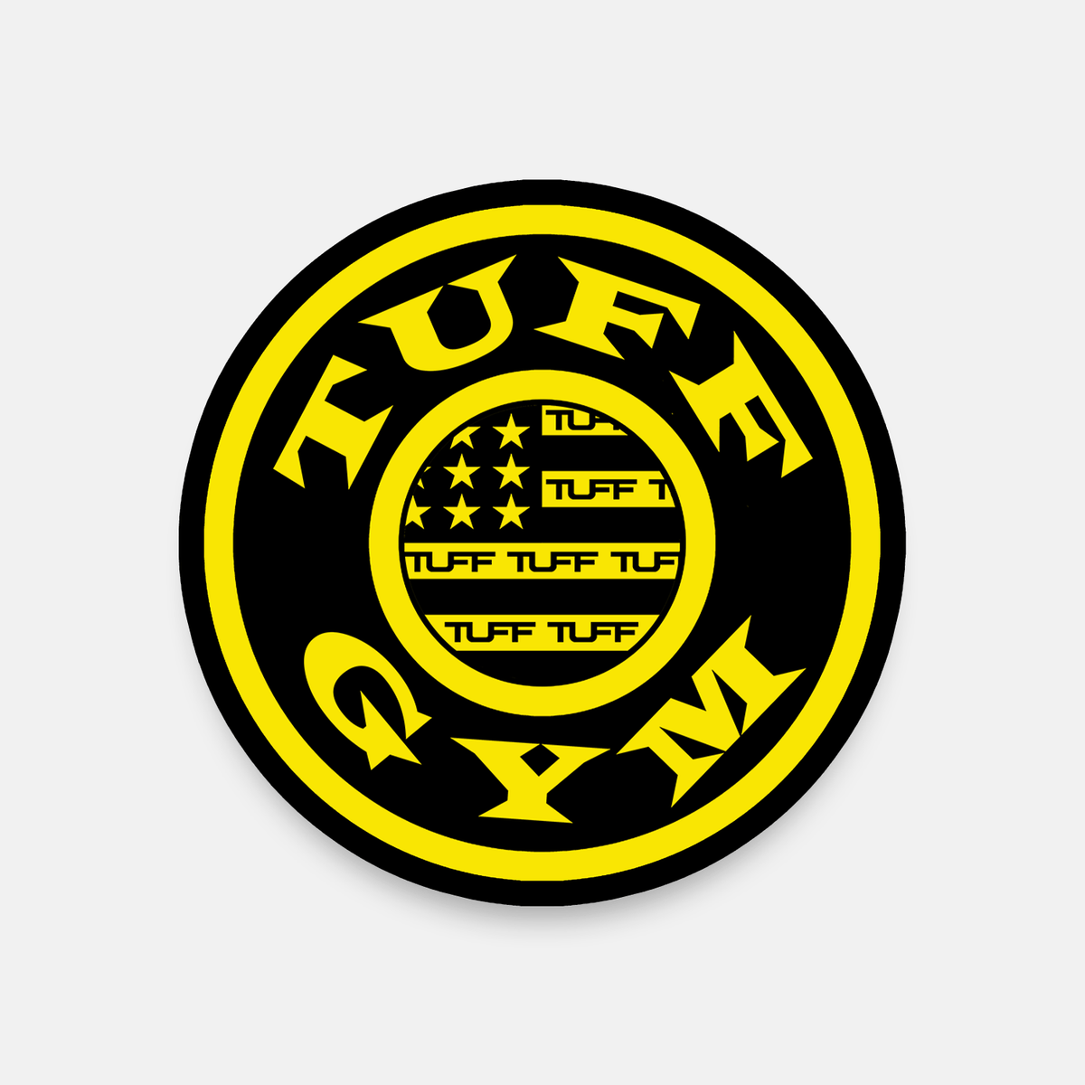 TUFF Gym Sticker TuffWraps.com