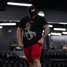 TUFF Script Tapered Fleece Shorts TuffWraps.com