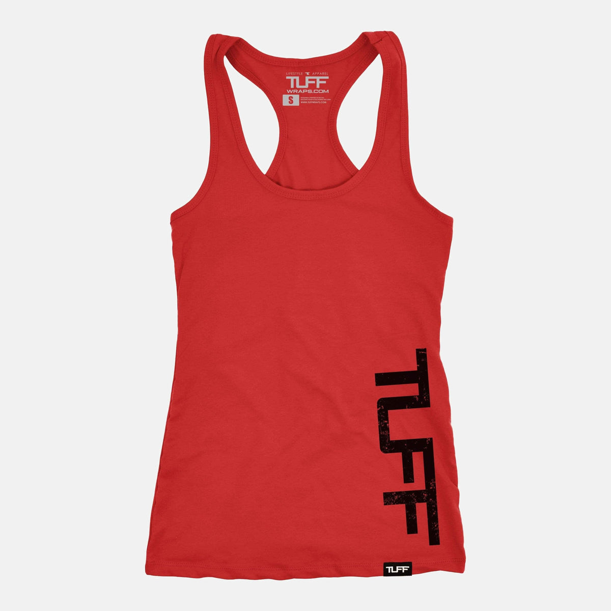 TUFF Side Racerback Tank Red / XS TuffWraps.com