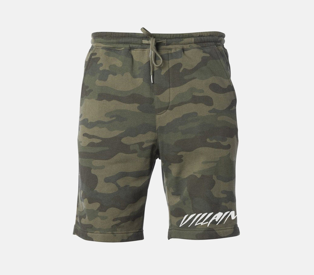 Villain Tapered Fleece Shorts Woodland Camo / XS TuffWraps.com
